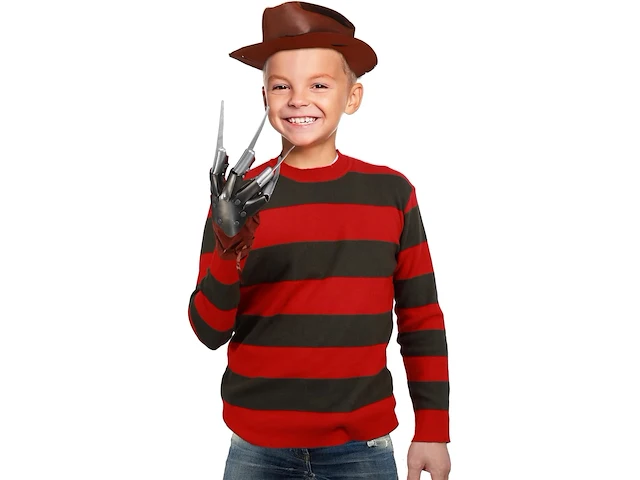 Yearsahrk freddy krüger kostuum (large/9-10jaar) - afbeelding 3 van  8