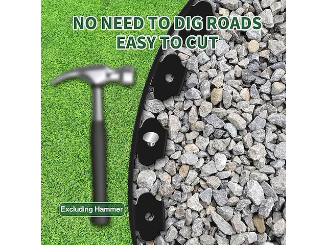 Yeebeca kunststof gazonrand - afbeelding 4 van  4