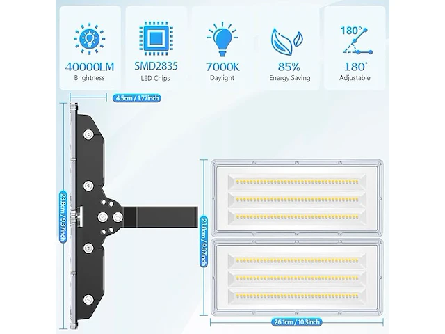Yiqibro led-buitenspot - afbeelding 5 van  5