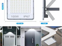 Yiqibro led-schijnwerper (2 stuks) - afbeelding 2 van  6