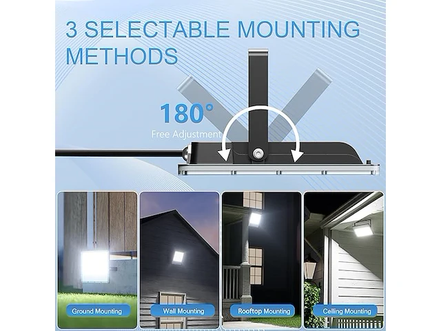 Yiqibro led-spot (1 stuk) - afbeelding 4 van  6