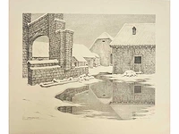 Ykelenstam - lithografie - afbeelding 2 van  7