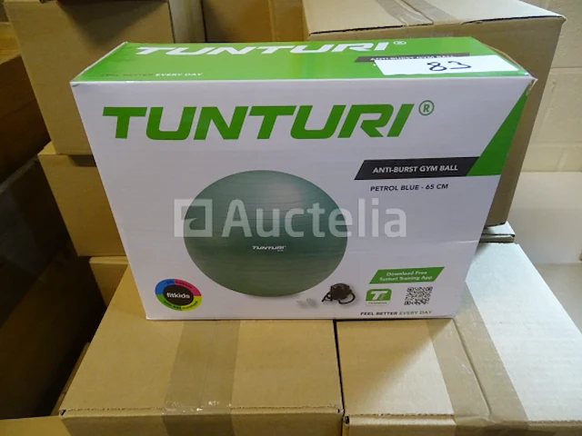 Yoga bal 65 cm - 220 kg tunturi - afbeelding 1 van  4