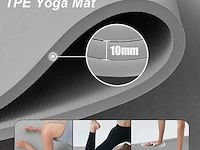 Yogamat lichtgrijs - afbeelding 2 van  3