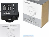 Yongnuo yn32-tx ttl 2.4g wireless flash transmitter vr sony hss 1/8000s - afbeelding 4 van  4