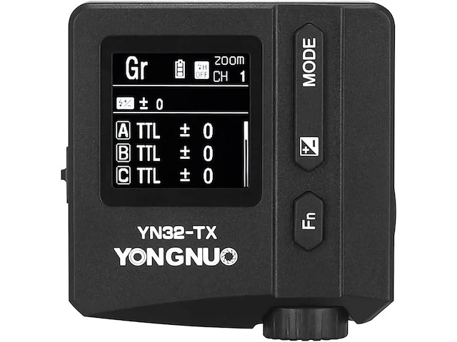 Yongnuo yn32-tx ttl 2.4g wireless flash transmitter vr sony hss 1/8000s - afbeelding 1 van  4