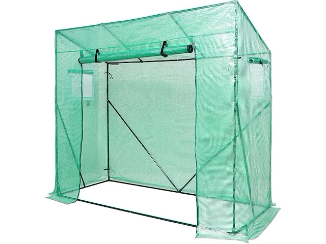 Yorbay broeikas 200 x 80 x 170/150 cm - afbeelding 1 van  5