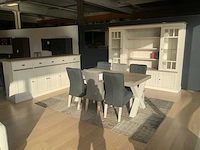 York eetkamertafel met stoelen - afbeelding 1 van  20