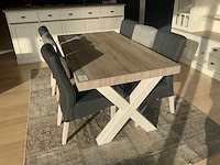 York eetkamertafel met stoelen - afbeelding 15 van  20