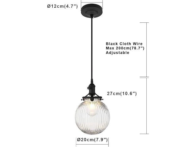 Yosoan hanglamp - afbeelding 3 van  4