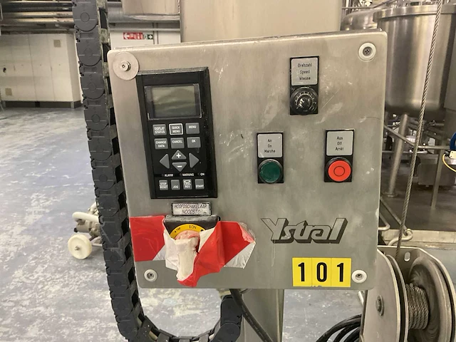 Ystral rvs mobiele menger - afbeelding 4 van  7