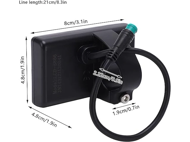 Yunxwd fietsdisplay - afbeelding 3 van  3