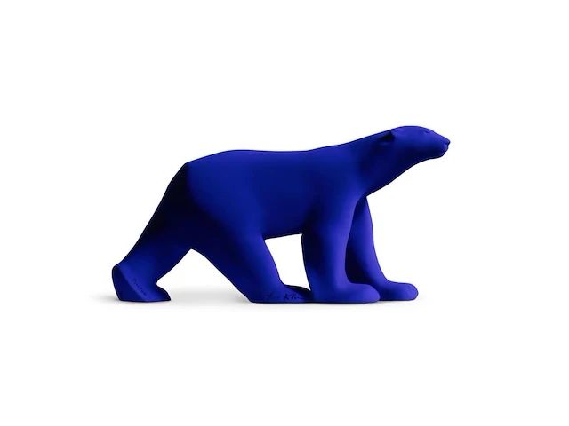 Yves klein - l'ours pompon - afbeelding 1 van  9