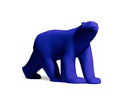Yves klein - l'ours pompon - afbeelding 2 van  8