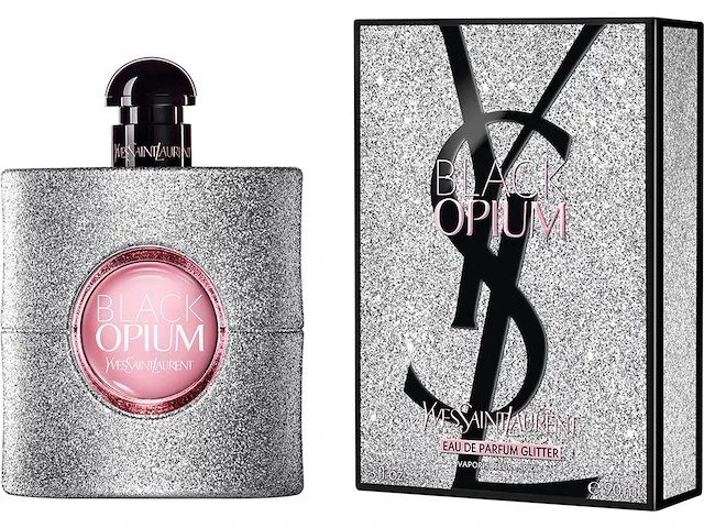 Yves saint laurent black opium glitter eau de parfum 90ml - afbeelding 2 van  2