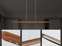 Yyutluo led houten hanglamp - afbeelding 3 van  4