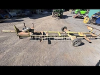 Zaad boor trolley / oogstmachine snijtafel - afbeelding 2 van  4