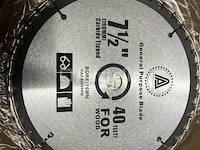Zaagblad voor hout 190mm - afbeelding 3 van  3