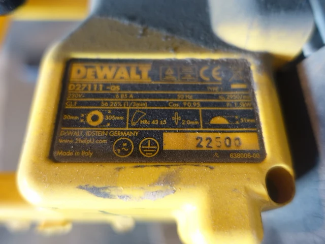 Zaagmachine dewalt - afbeelding 3 van  4