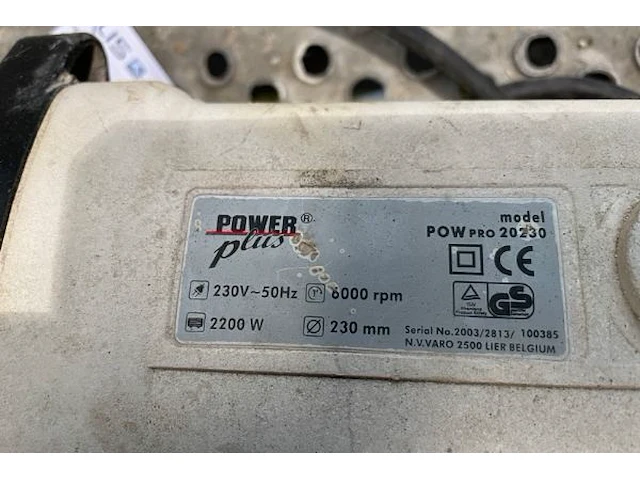 Zaagmachine powerplus - afbeelding 2 van  2