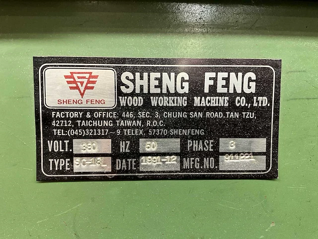 Zaagmachine sheng feng sc-18l - afbeelding 2 van  6