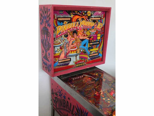 Zaccaria - pinball champ 82 - flipperkast - afbeelding 4 van  7