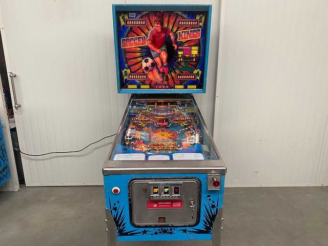 Zaccaria - soccer kings - flipperkast - afbeelding 1 van  11