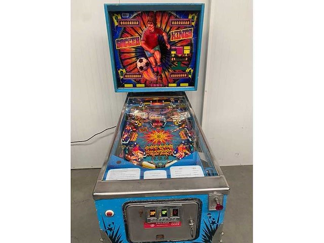 Zaccaria - soccer kings - flipperkast - afbeelding 4 van  11