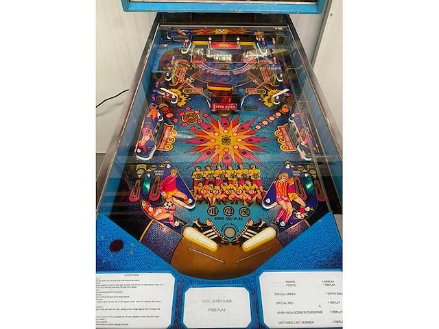 Zaccaria - soccer kings - flipperkast - afbeelding 6 van  11