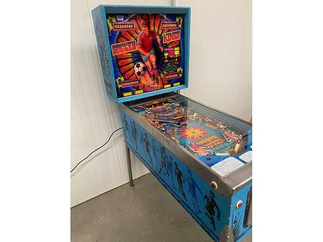 Zaccaria - soccer kings - flipperkast - afbeelding 8 van  11