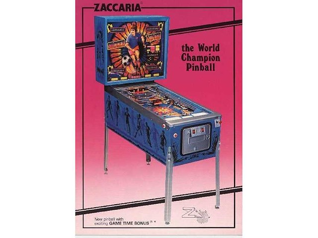 Zaccaria - soccer kings - flipperkast - afbeelding 10 van  11