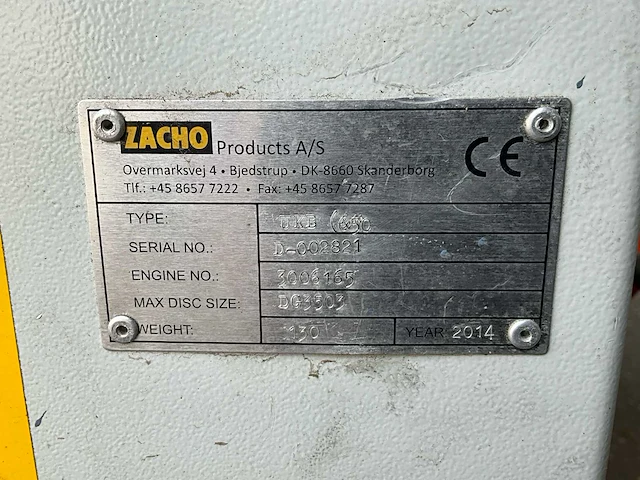 Zacho ukb 650 mobiele onkruidbrander - afbeelding 8 van  8