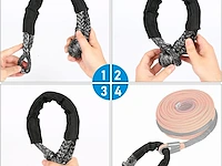 Zachte trekschakels zwart 4x4 - afbeelding 1 van  5