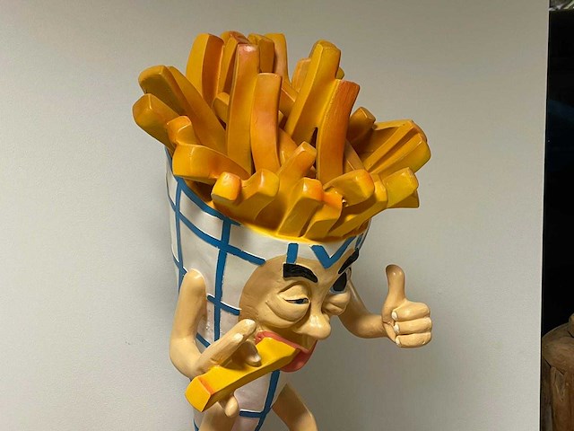 Zak friet h72cm - afbeelding 2 van  2