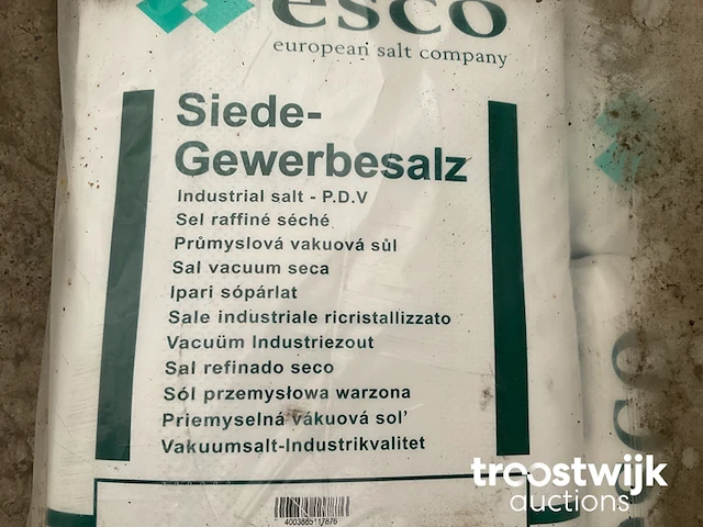 Zak industriezout - afbeelding 4 van  5