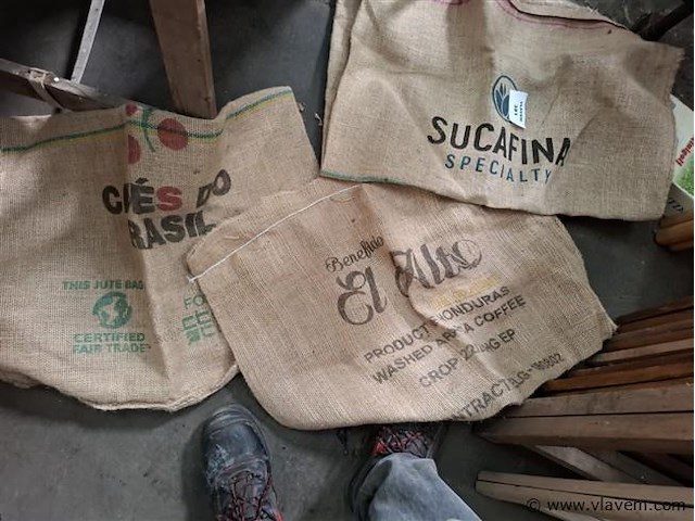 Zak voor koffiebonen - afbeelding 1 van  1