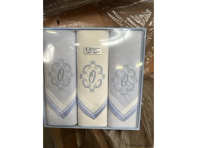 Zakdoekjes blauw - afbeelding 2 van  4
