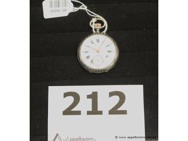 Zakhorloge blegica, cylindre 10 rubis - afbeelding 1 van  4