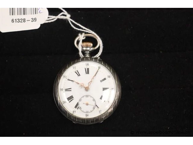 Zakhorloge blegica, cylindre 10 rubis - afbeelding 2 van  4