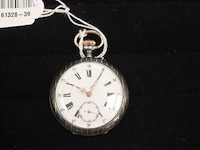 Zakhorloge blegica, cylindre 10 rubis - afbeelding 2 van  4