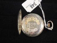 Zakhorloge blegica, cylindre 10 rubis - afbeelding 3 van  4