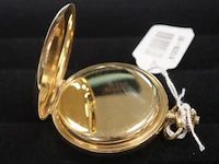 Zakhorloge geneve vv km aanduiding, verguld - afbeelding 4 van  6