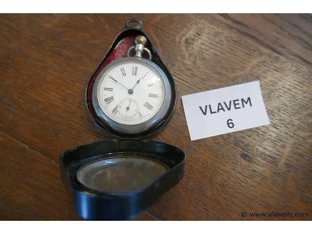 Zakhorloge in etui - afbeelding 1 van  2