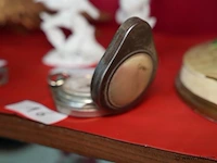 Zakhorloge"roskopf"met houder - afbeelding 2 van  2