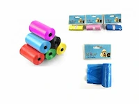 Zakjes voor hondenuitwerpselen 30x21 cm,24 rollen