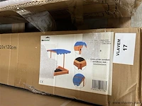 Zandbak, vv. verstelbaar dak - afbeelding 1 van  2