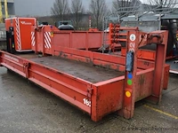 Zandcontainer, l plm 5930mm, l opbouw plm 5650mm, zichtbare schade: roestvorming - afbeelding 2 van  4