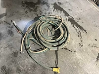Zandstraalinstallatie compleet met compressor, ketel, ontvochtiger, slangen, straalslang en helm. - afbeelding 8 van  42