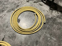 Zandstraalinstallatie compleet met compressor, ketel, ontvochtiger, slangen, straalslang en helm. - afbeelding 10 van  42