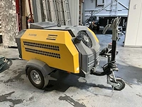 Zandstraalinstallatie compleet met compressor, ketel, ontvochtiger, slangen, straalslang en helm. - afbeelding 42 van  42